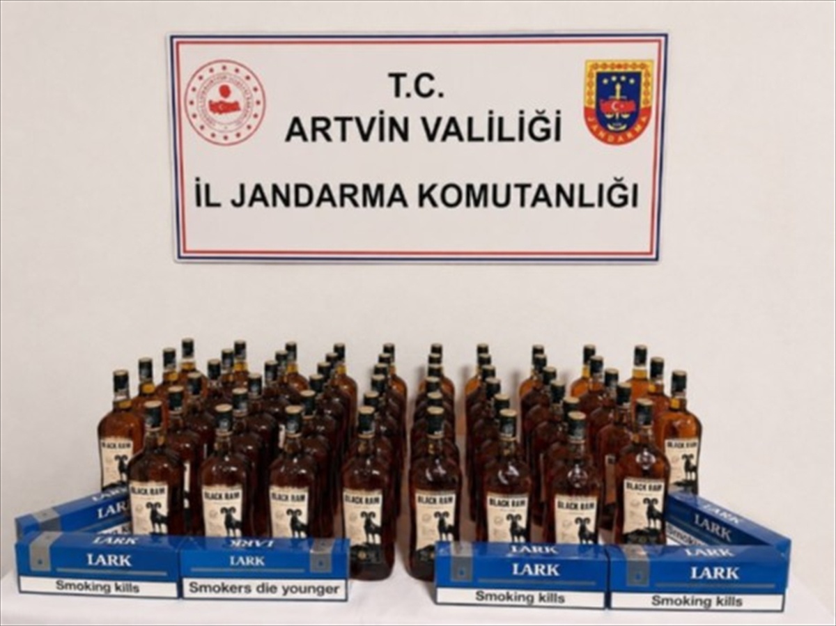 Artvin\'de Kaçakçılık Operasyonu: 10 Gözaltı
