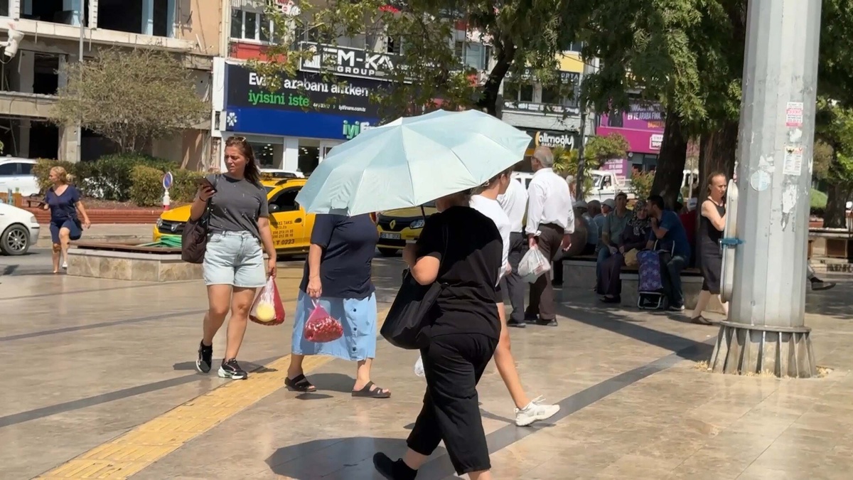 Aydın\'da Sıcaklık 40 Dereceyi Buldu