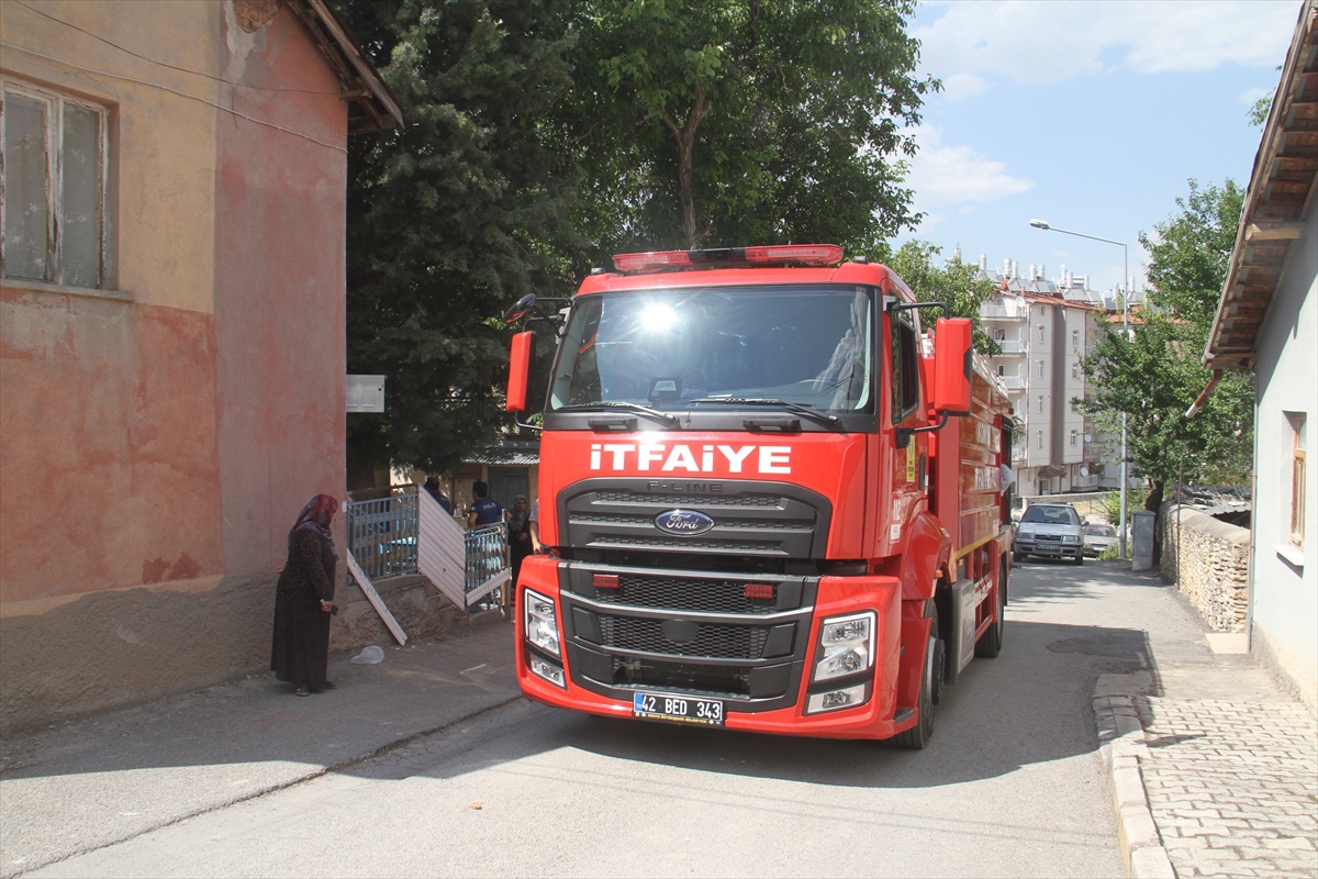 Beyşehir\'de İki Yangın Söndürüldü