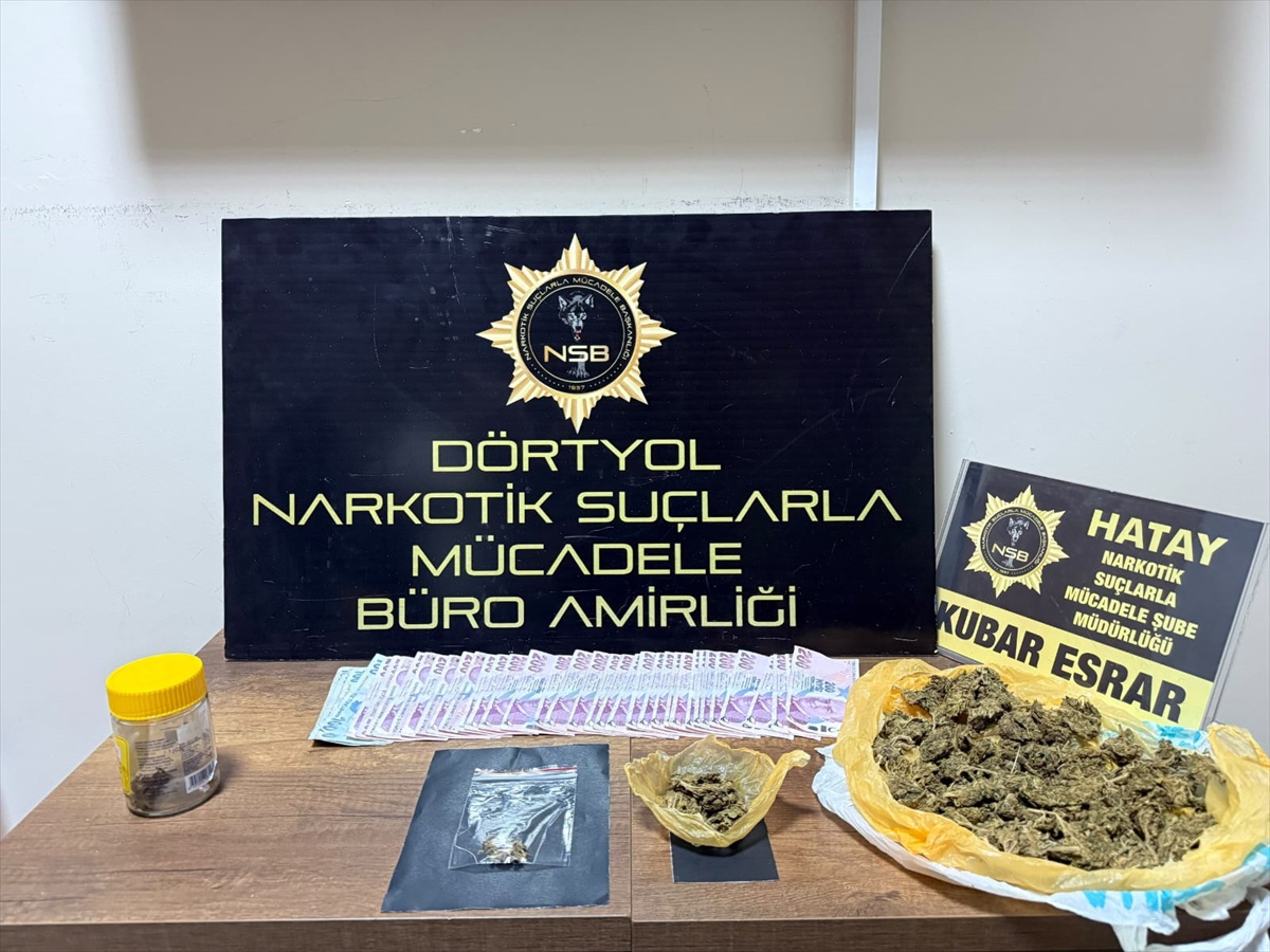 Dörtyol\'da Uyuşturucu Operasyonu: 2 Gözaltı