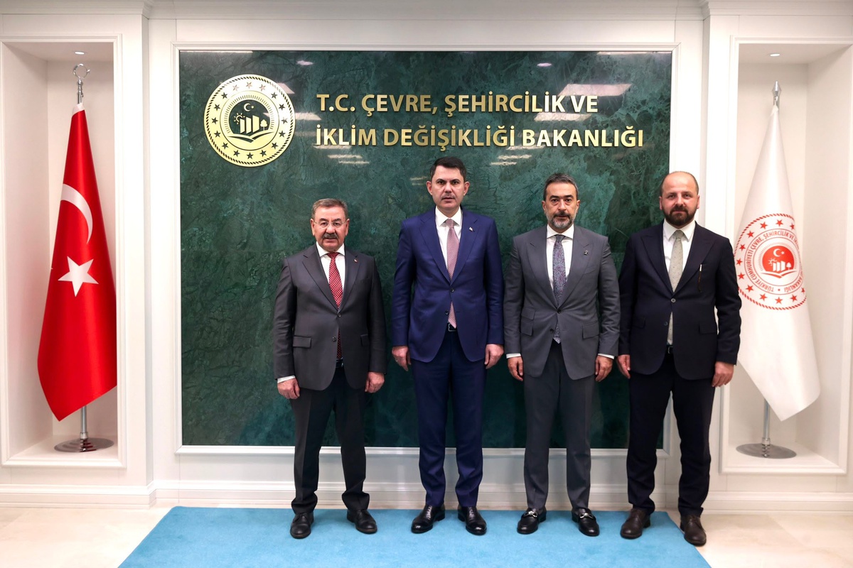 Yakup Odabaşı, Bakan Murat Kurum’u ziyaret etti