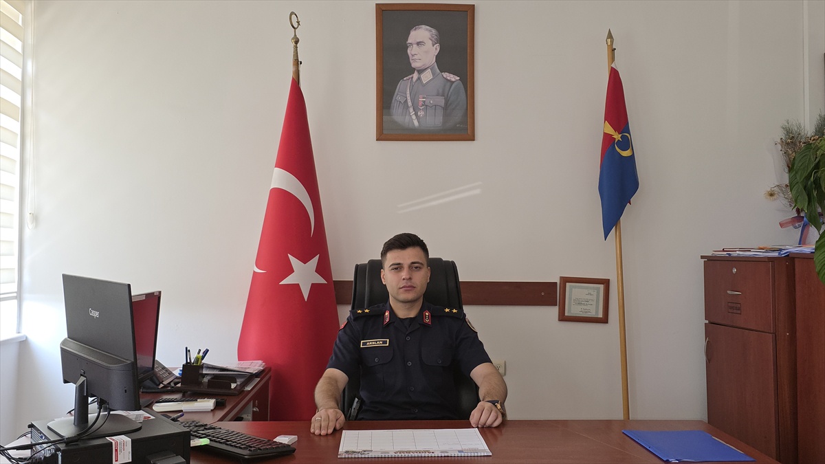 Üsteğmen Arslan Gümüşhacıköy\'de Göreve Başladı