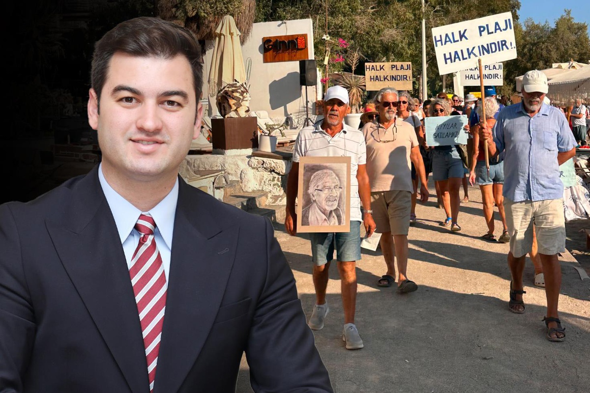 Gümüşlük\'te halk plajı isyanı! Belediye Başkanı\'na tepkiler çığ gibi