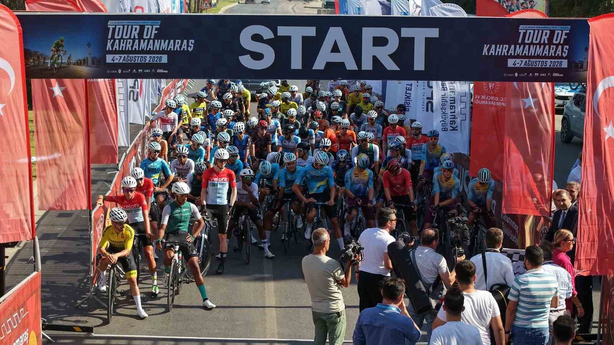 Kahramanmaraş\'ta 31 Ülkeden 175 Sporcuyla Bisiklet Turnuvası Başladı