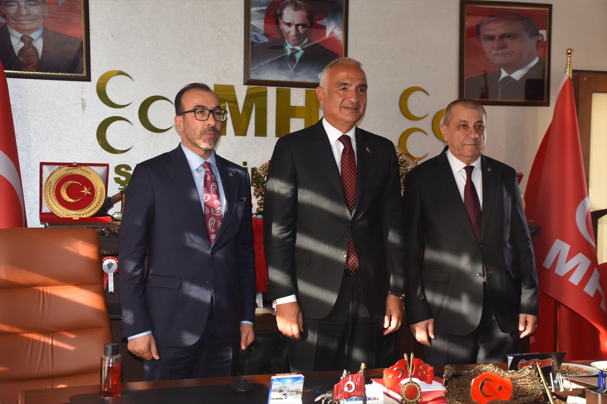 Bakan Ersoy, Şırnak\'ta Ziyaretlerde Bulundu