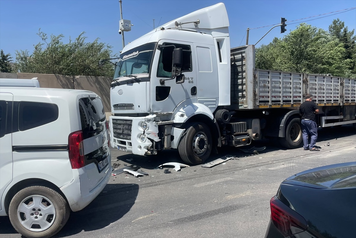 Mardin\'de Zincirleme Trafik Kazası