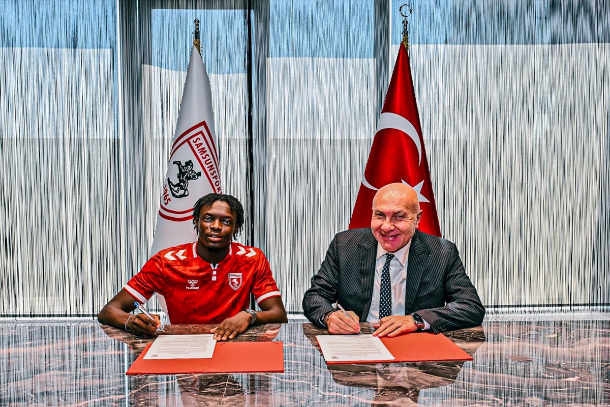 Samsunspor Antoine Sekongo\'yu Transfer Etti