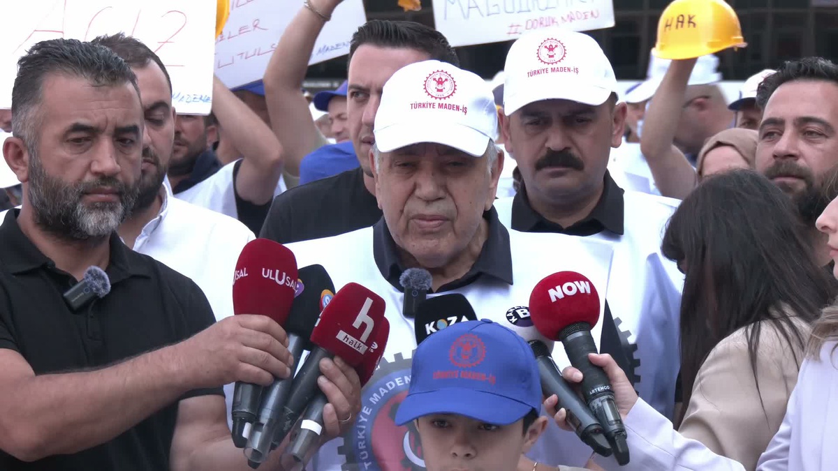 Maden işçilerinin Meclis yürüyüşüne izin yok, Gar\'a yürüdüler