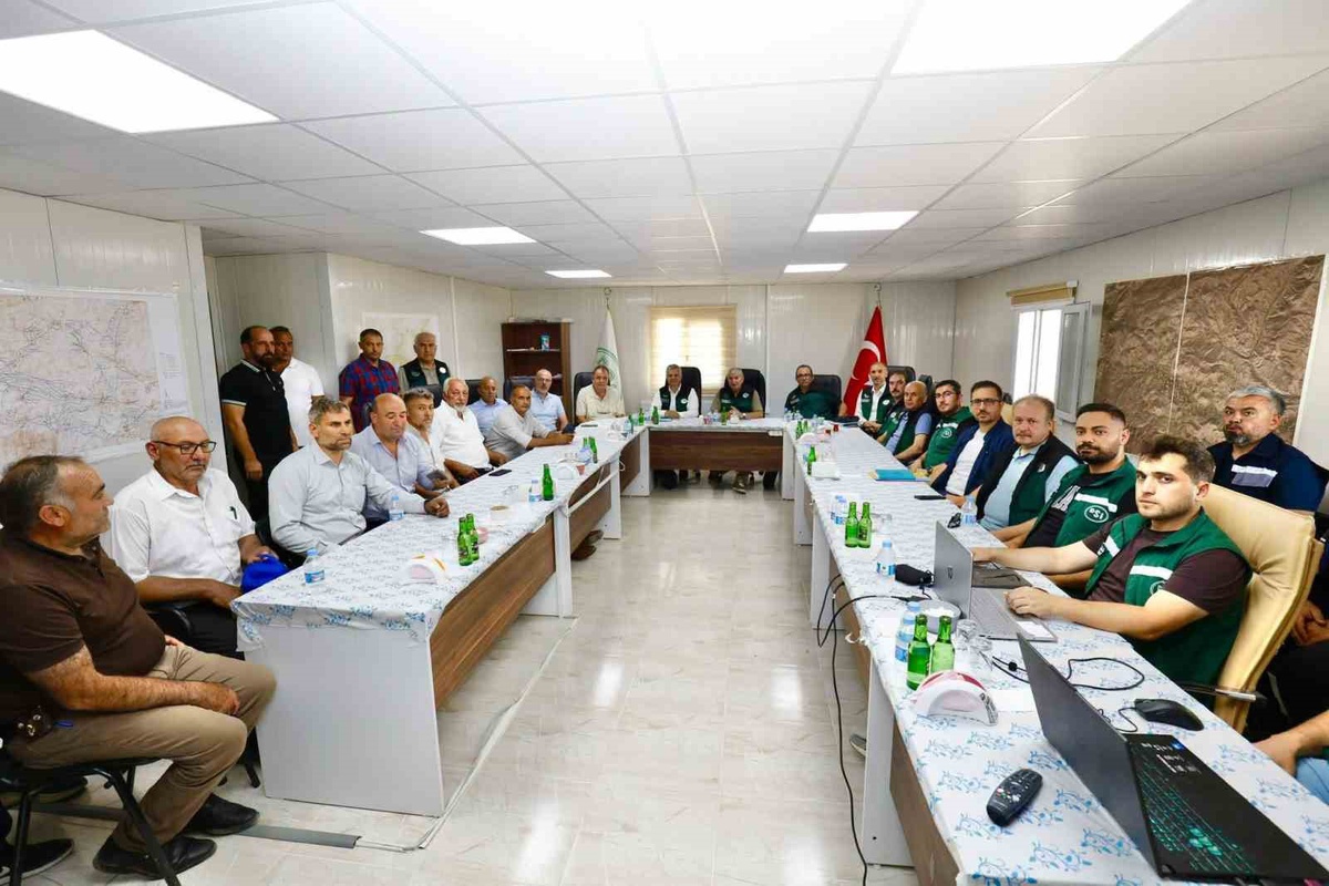 Turnaçayırı Barajı Projesi Toplantısı Yapıldı