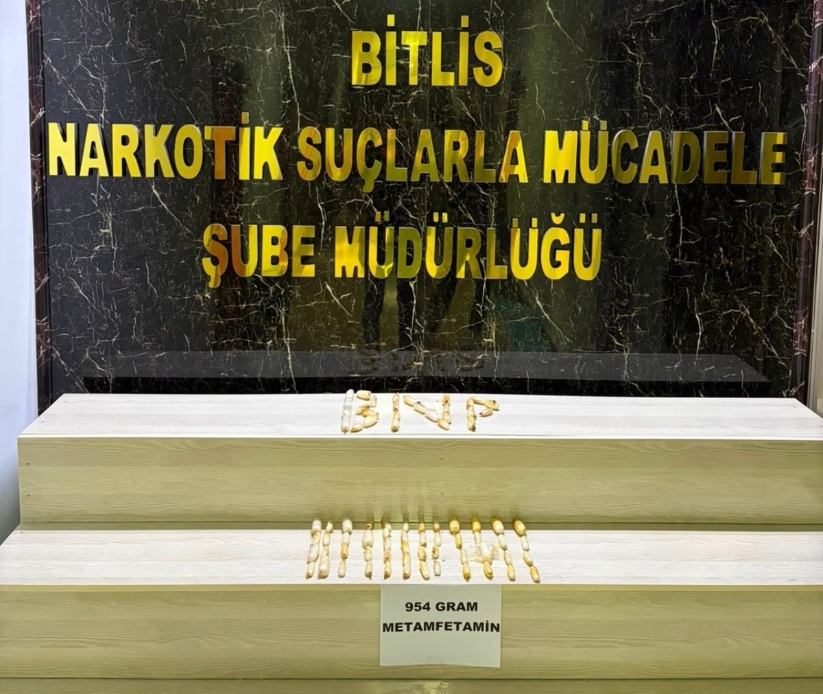 Bitlis\'te Otobüste 1 Kilo Metamfetamin Ele Geçirildi