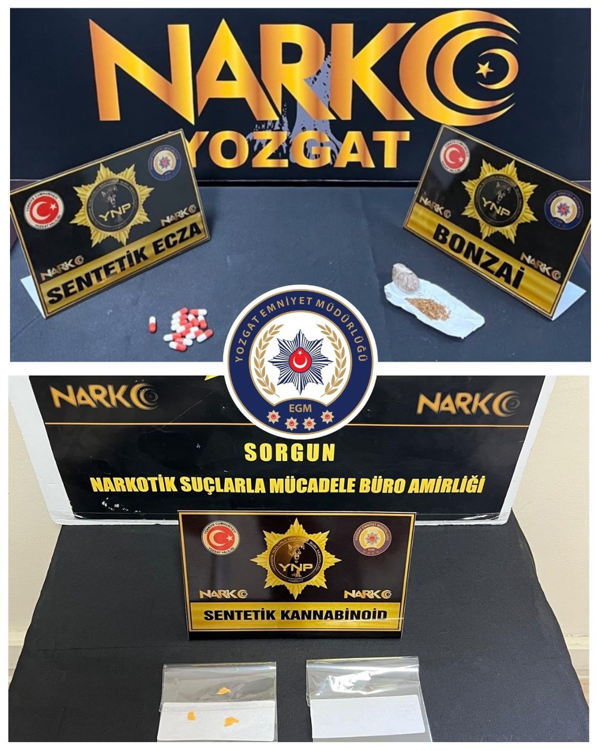 Yozgat\'ta Uyuşturucu Operasyonu: 5 Gözaltı