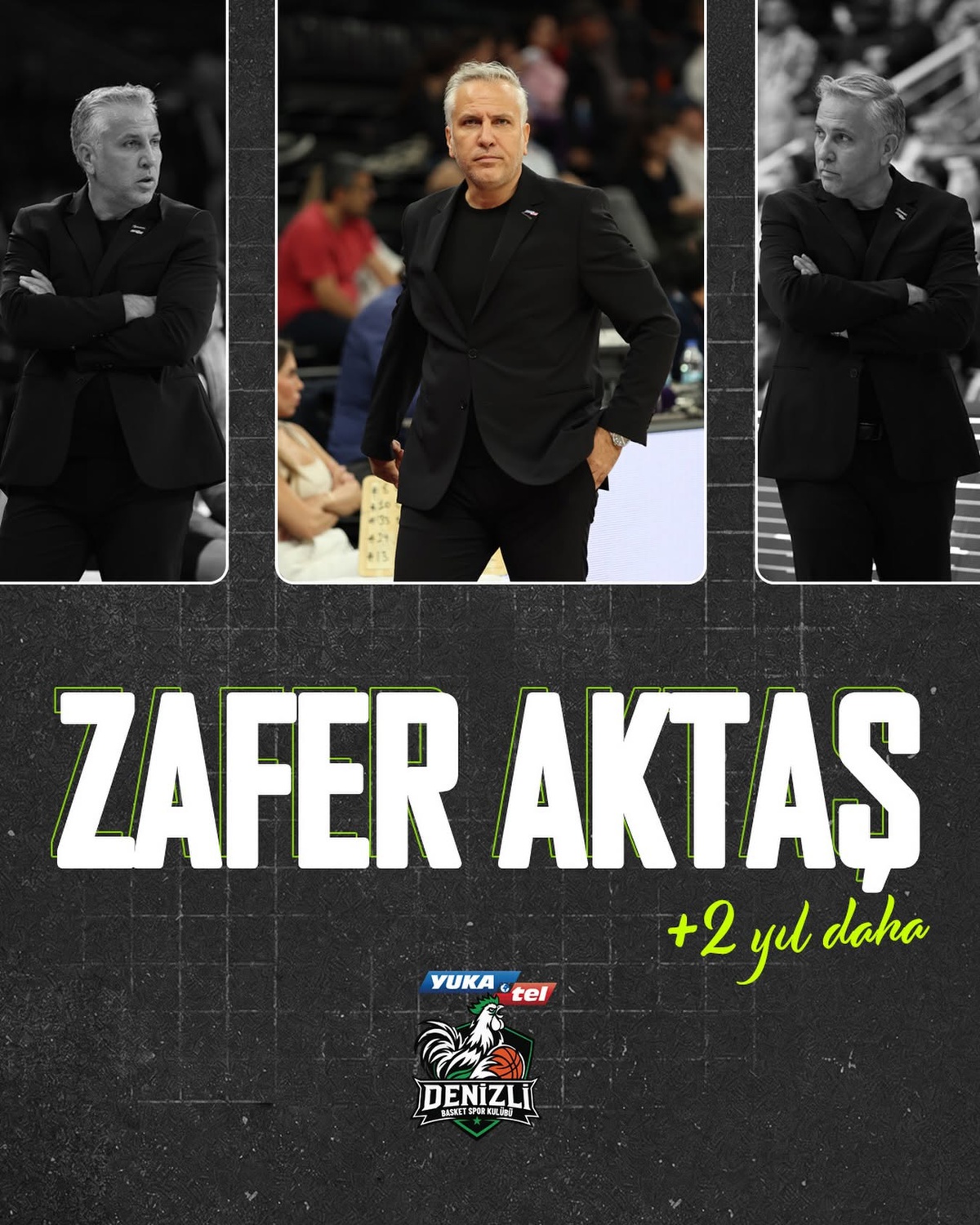 Denizli Basket, Zafer Aktaş ile 2 Yıllık Anlaşma İmzaladı