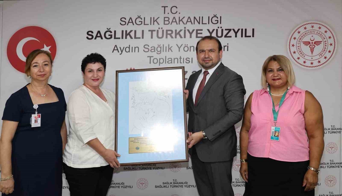 Aydın\'da 7 Sağlık Kuruluşuna \'Bebek Dostu\' Unvanı