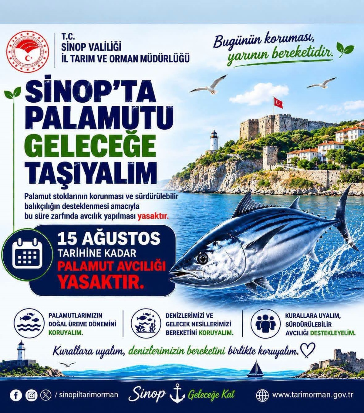 Palamut Avı Yasağı Hatırlatması