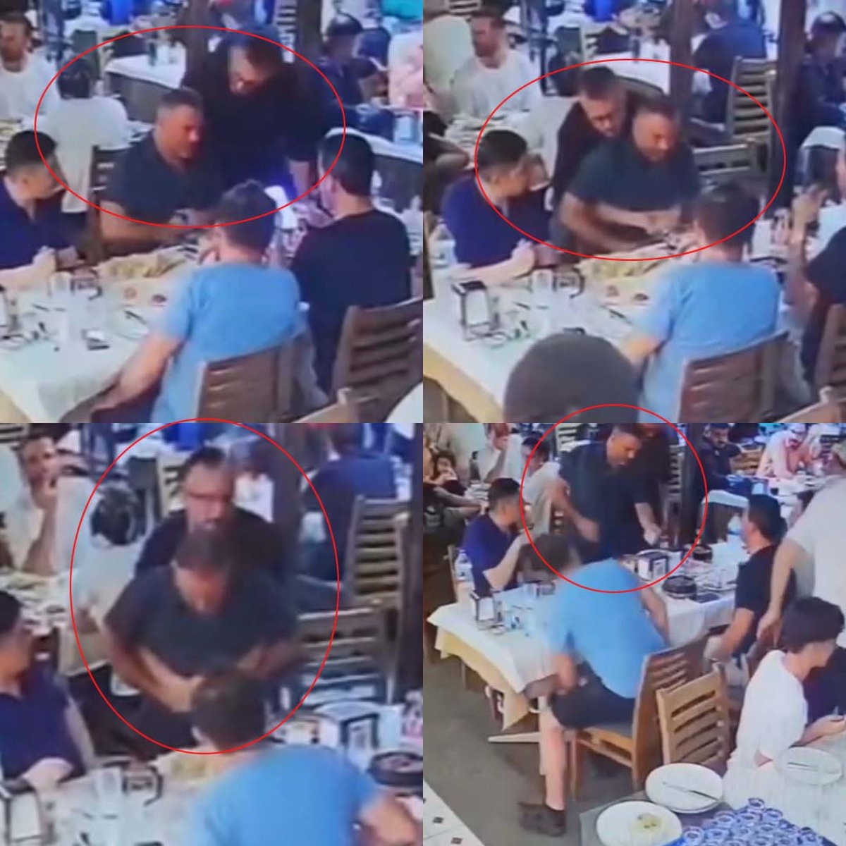 Mersin\'de Heimlich ile Kurtarma Anları