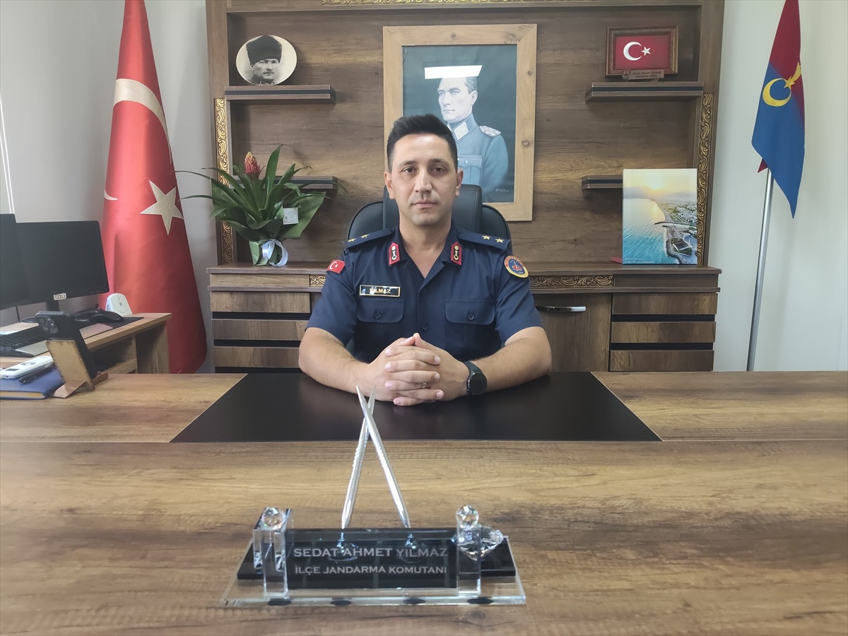 Bozyazı Jandarma Komutanı Göreve başladı