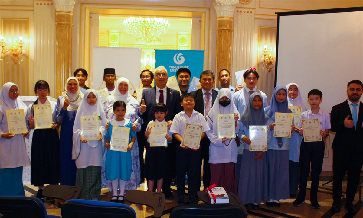 Brunei\'de Türkiye Konulu Yarışma Ödül Töreni