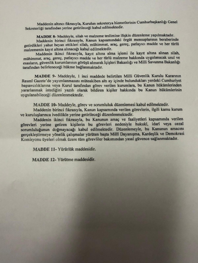 Detaylar ortaya çıktı: İşte 'Çerçeve yasa' kanun teklifinin kapsamı