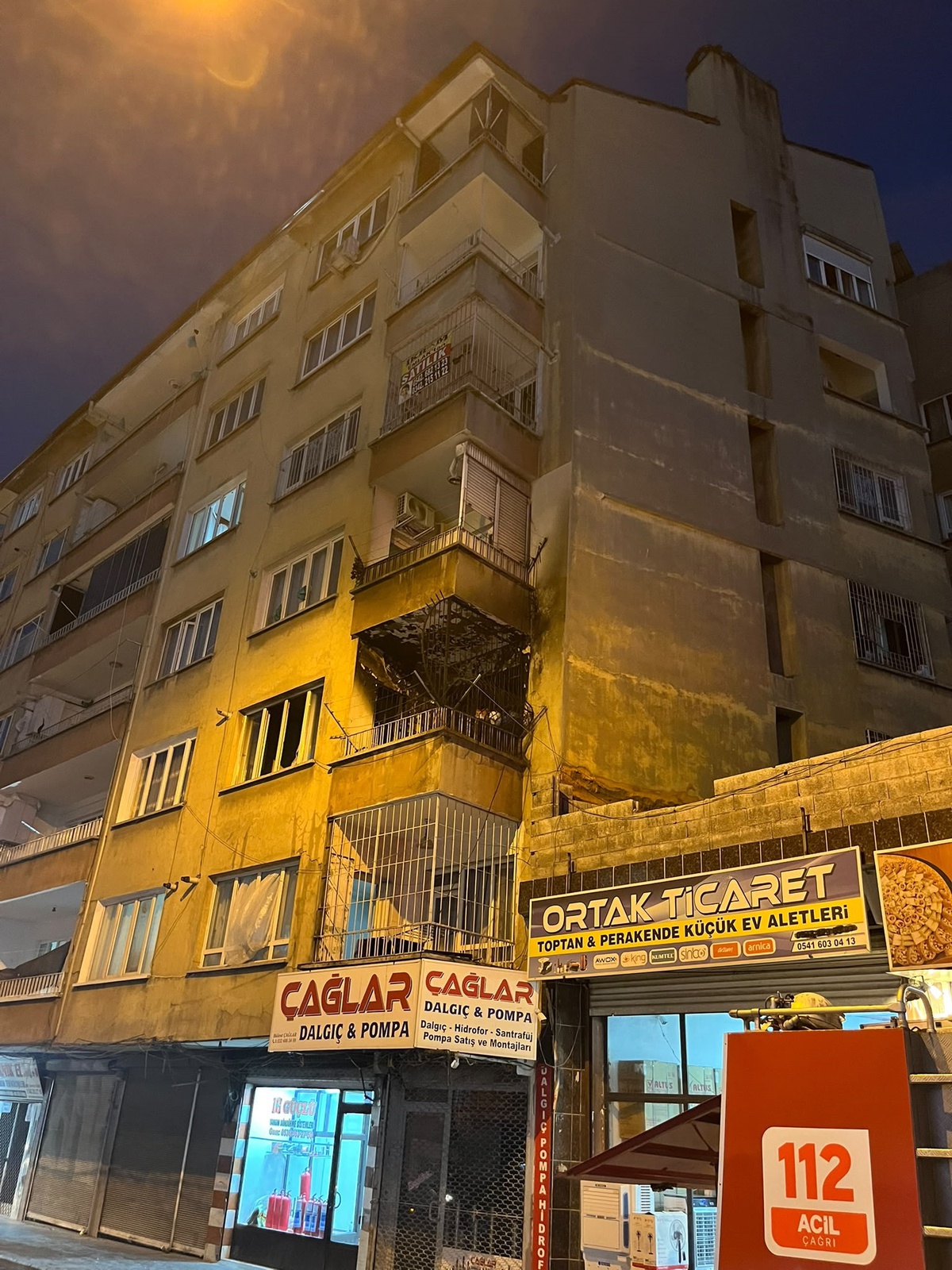 Gaziantep\'te Yangında 91 Yaşındaki Kadın Hayatını Kaybetti
