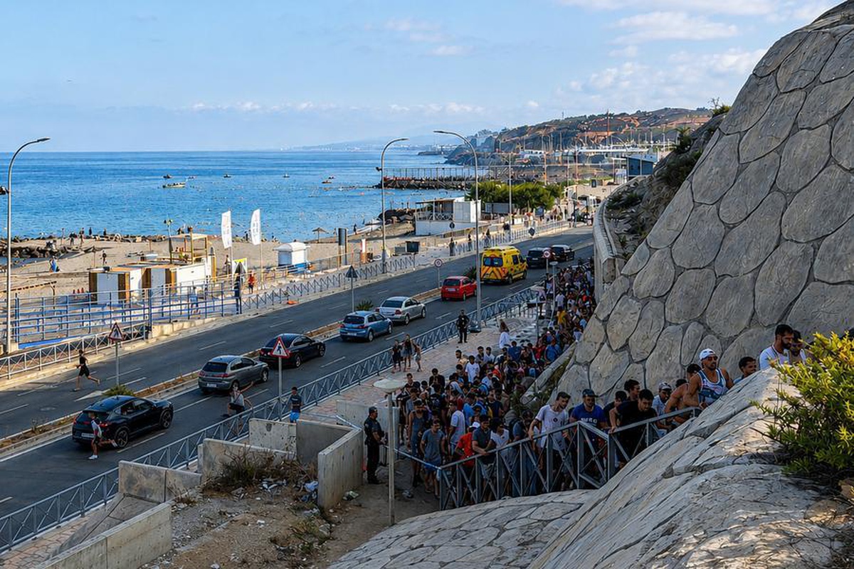 Ceuta\'daki Göçmen Durumu
