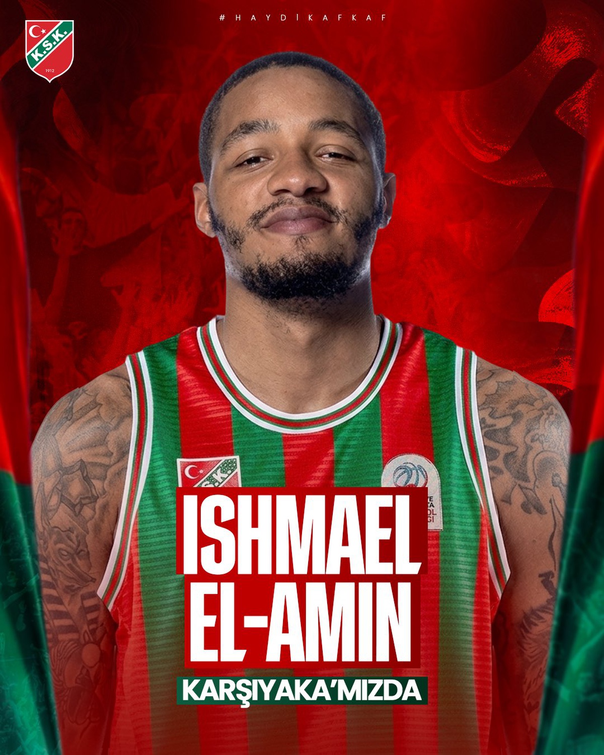 Karşıyaka, Ishmael El-Amin\'i Transfer Etti