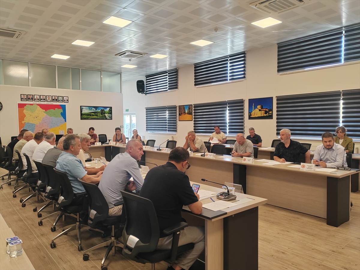 Kırklareli Meclis Toplantısı Yapıldı