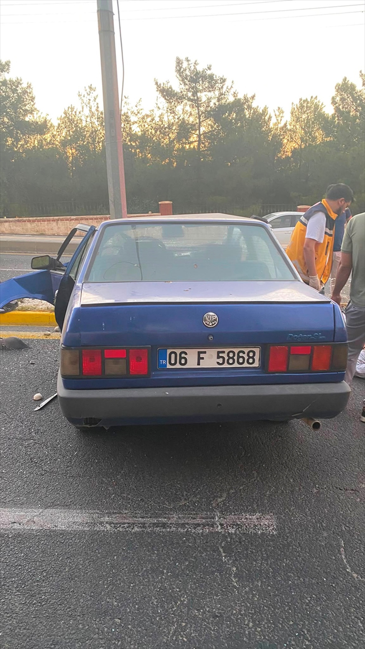 Mardin\'de trafik kazası: Sürücü ağır yaralandı