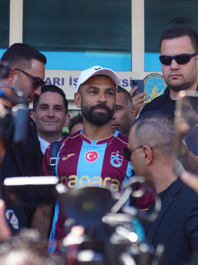Muhammed Salah Trabzon'da! Yıllarca unutulmayacak bir karşılama