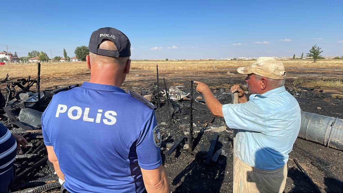 Karaman\'da Yangın Kontrol Altına Alındı