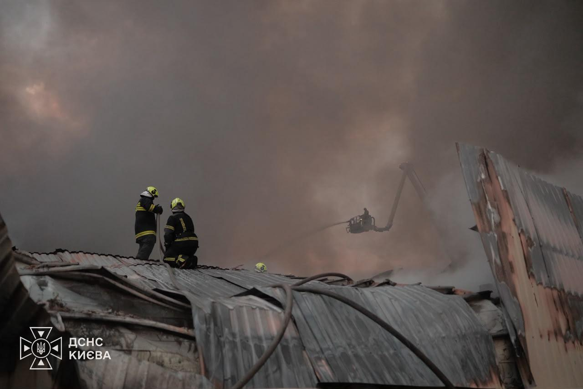 Kiev\'e Rus Füze ve İHA Saldırısı: 17 Ölü