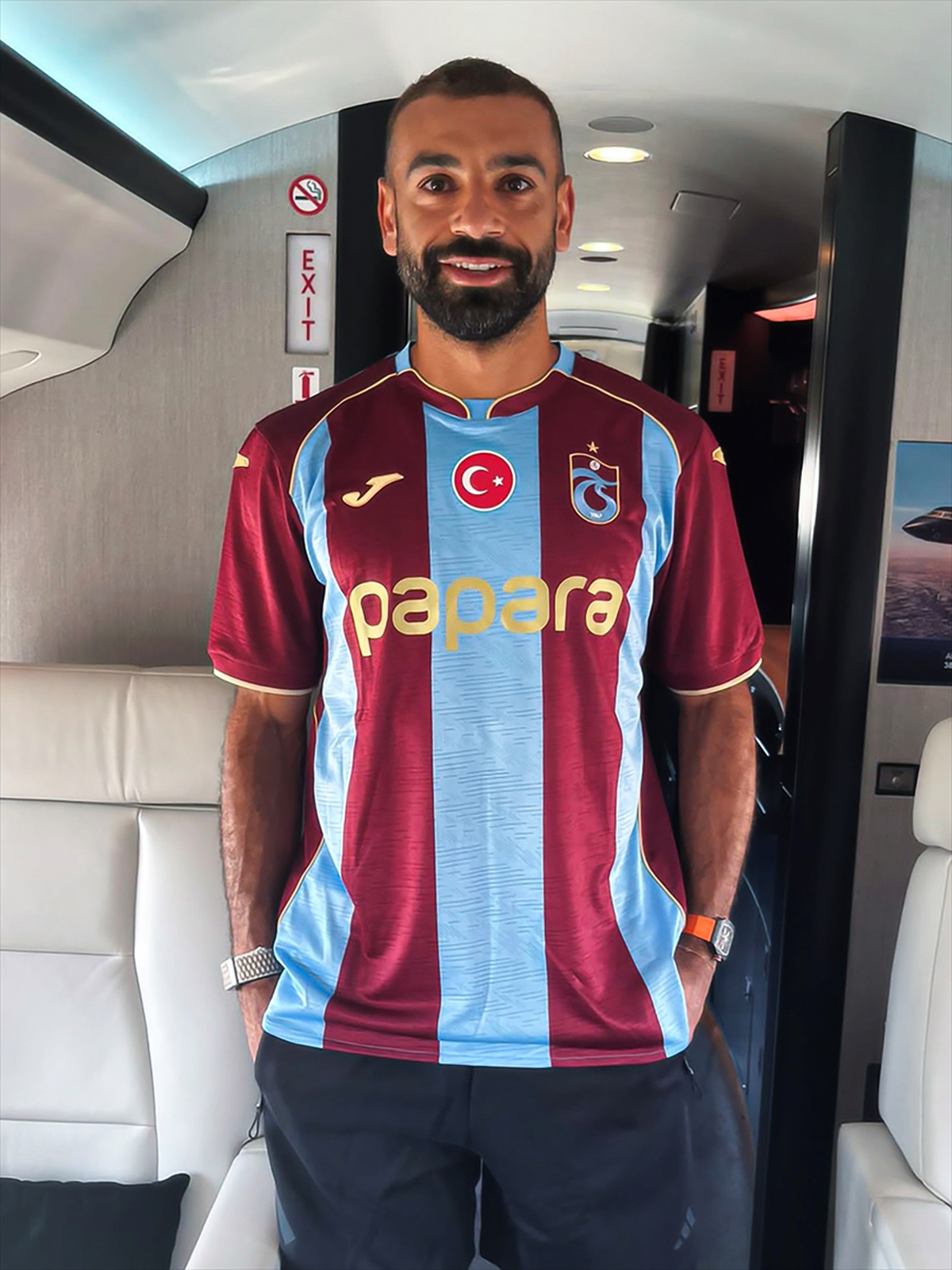 Salah\'dan Trabzonspor\'a Mesaj