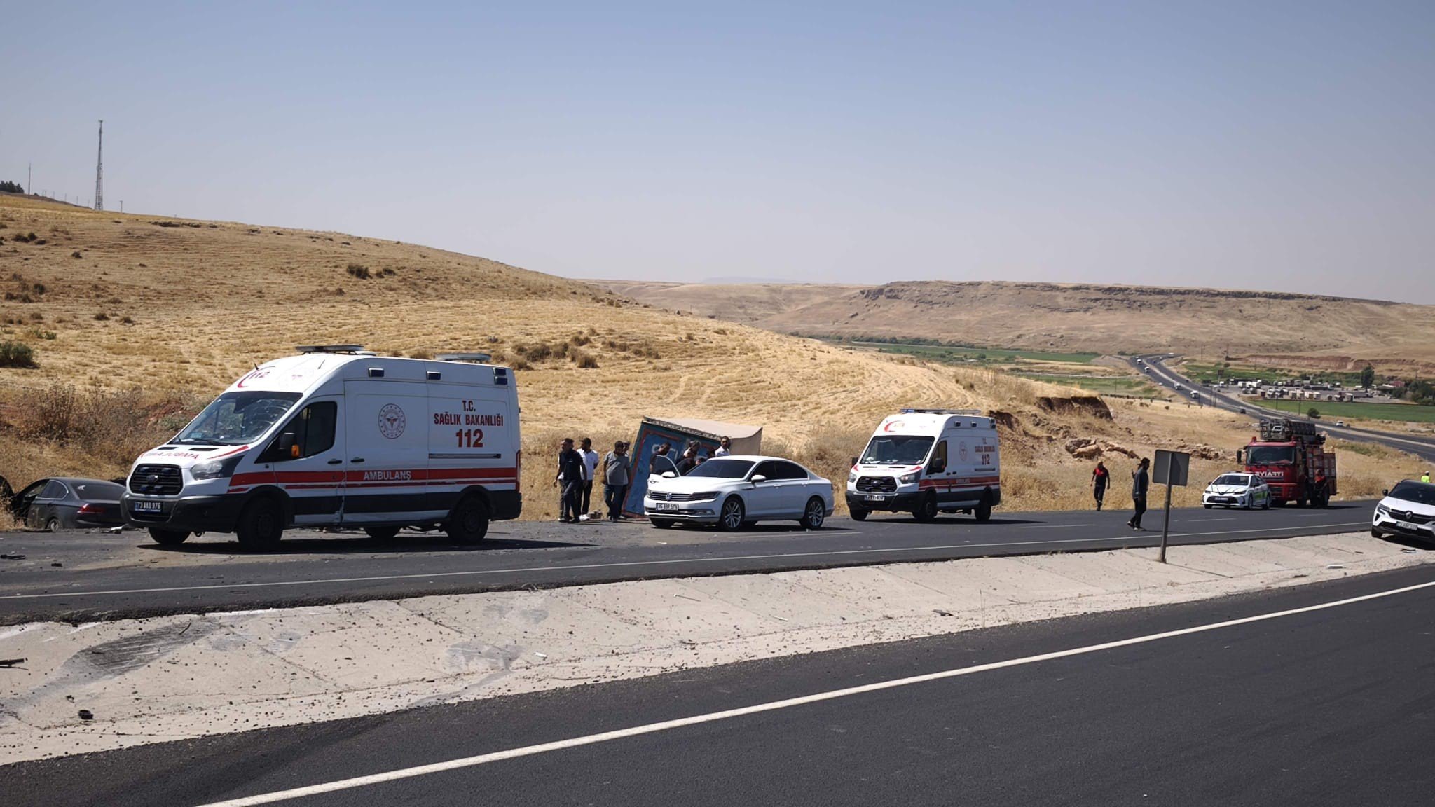 Silopi'de <a class='keyword-sd' href='/trafik/' title='Trafik'>Trafik</a> Kazası: 5 Yaralı