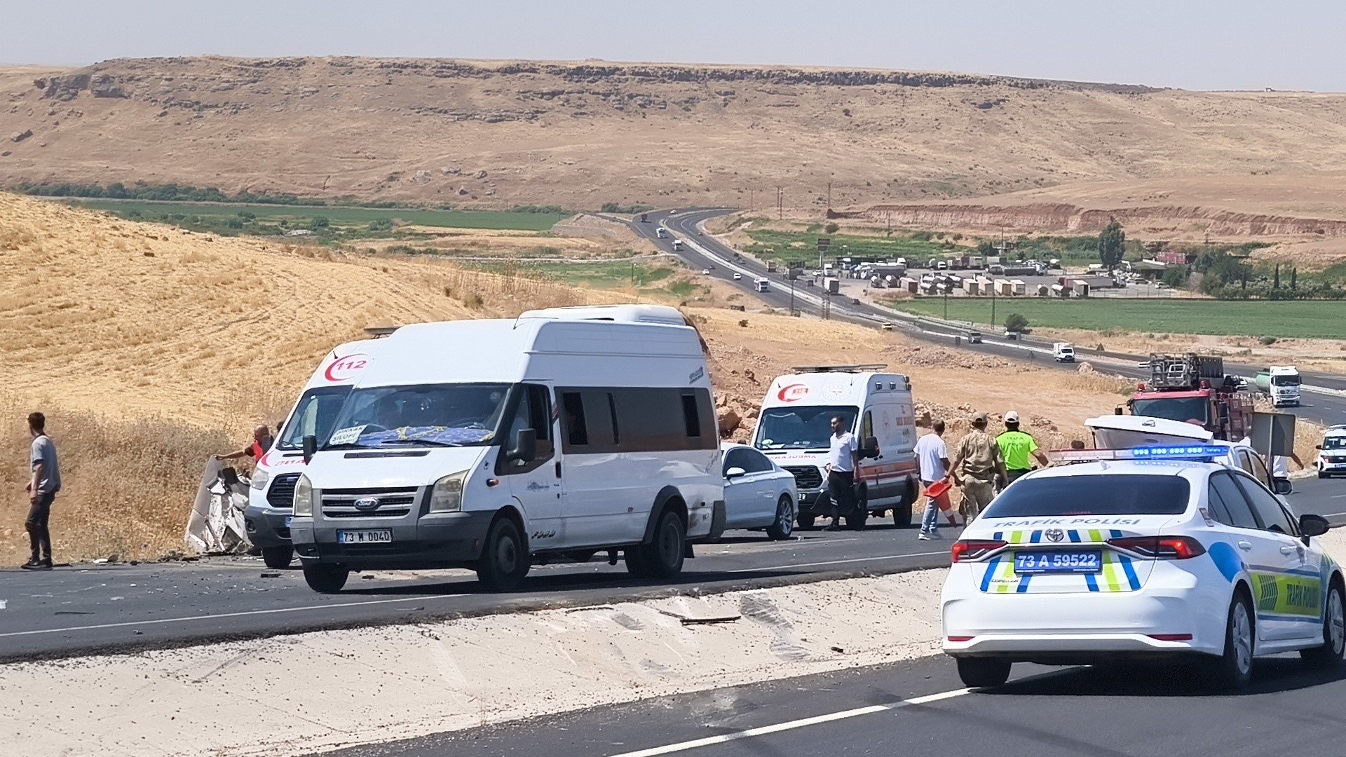 Silopi'de Trafik Kazası: 5 Yaralı