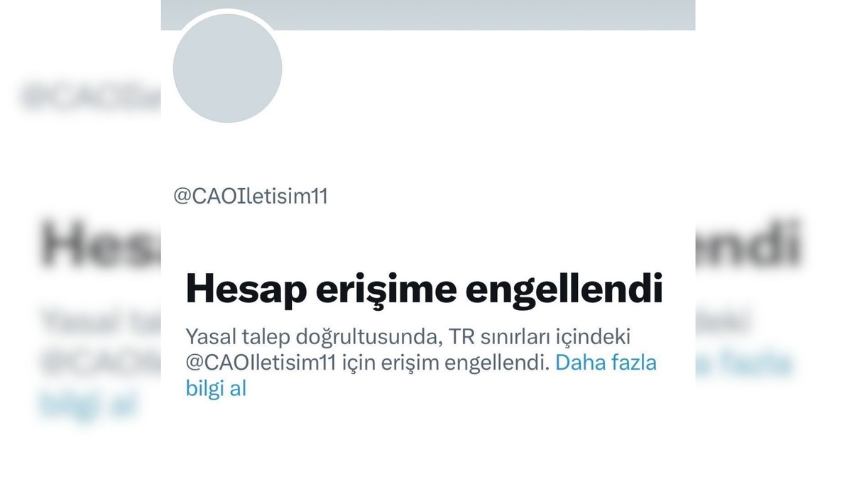 X: "İstanbul Belediye Başkanı\'nın Cumhurbaşkanlığı Adaylığı Ofisi hesabına erişim engeline itiraz edildi"