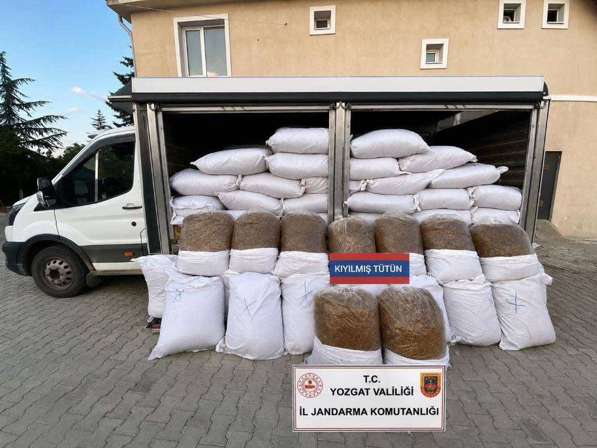 Sorgun\'da Kaçak Tütün Operasyonu