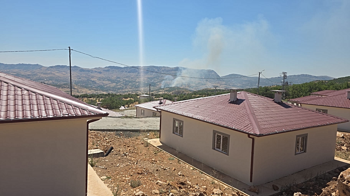 Gerger\'de Orman Yangını Çıktı