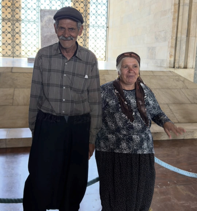 Anıtkabir ziyaretinde yürek yakan detay: Baba ben ölürsem beni buraya gömün