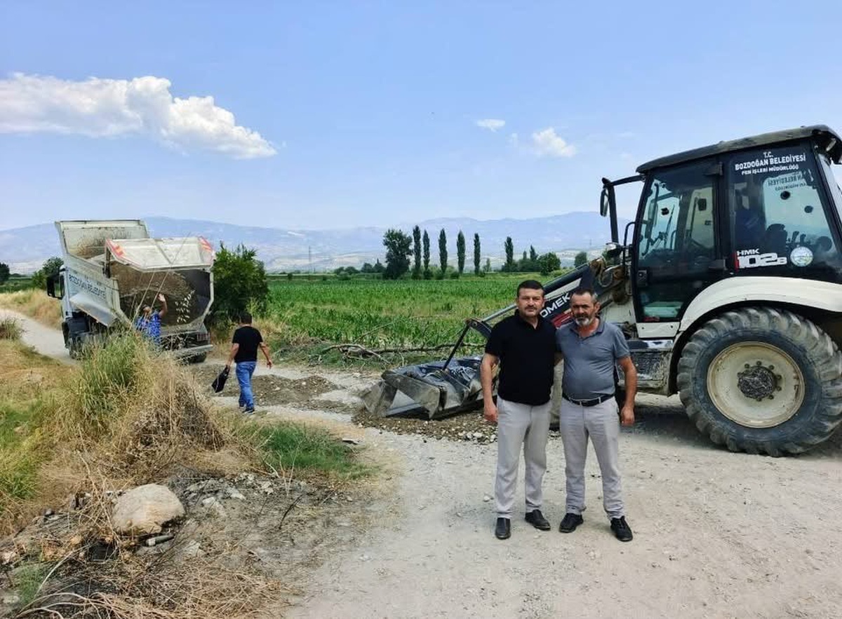 Bozdoğan’da çalışmalar sahada takip ediliyor