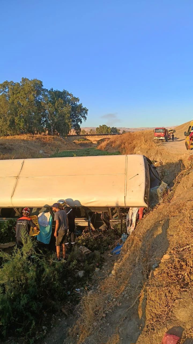 Cezayir’de katliam gibi kaza: 6 ölü, 22 yaralı