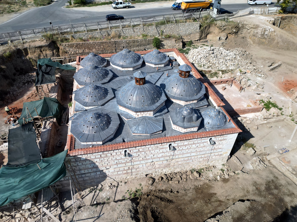 Gazi Mihal Bey Hamamı\'nın Restorasyonu Tamamlandı