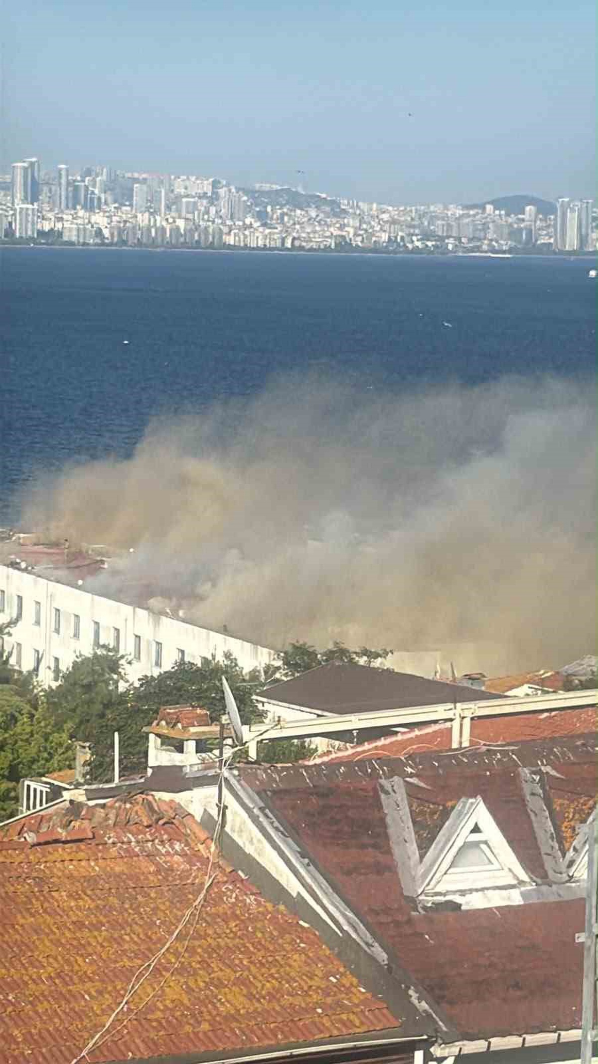 Heybeliada\'da Yangın