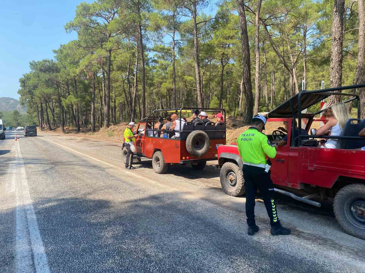 Marmaris\'te Alkollü Sürücüye Ceza