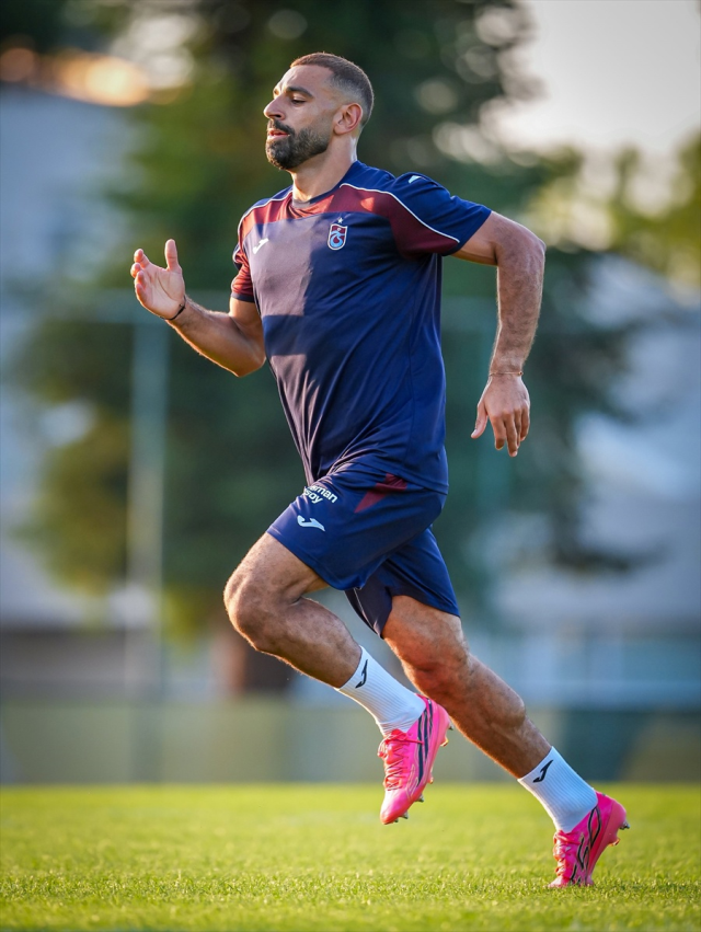 Muhammed Salah, Trabzonspor'da ilk antrenmanına çıktı