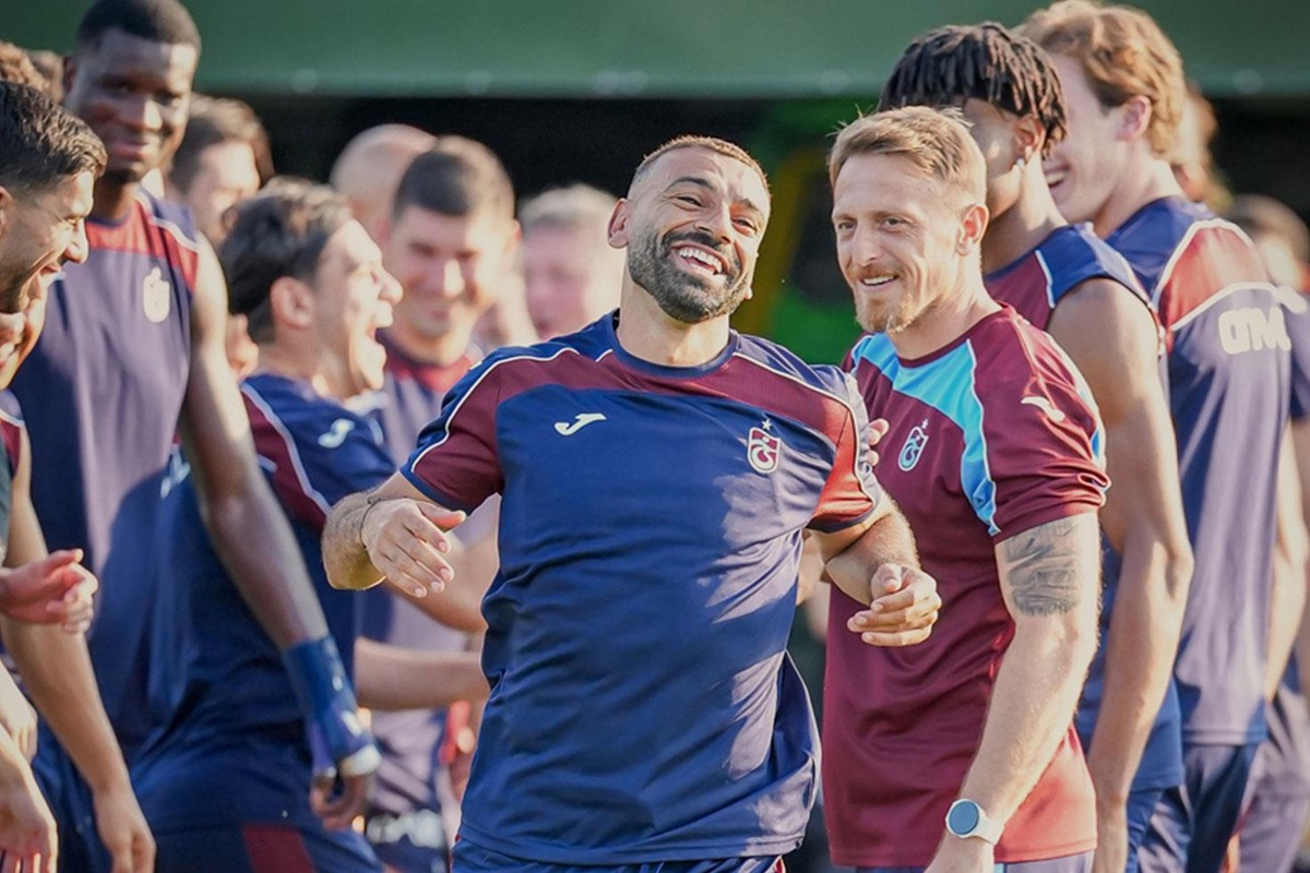Muhammed Salah, Trabzonspor\'da ilk antrenmanına çıktı