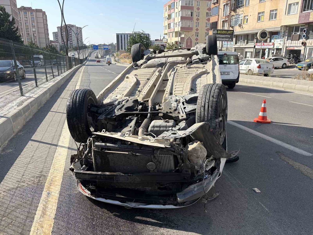 Kapaklı\'da Trafik Kazası: 1 Yaralı
