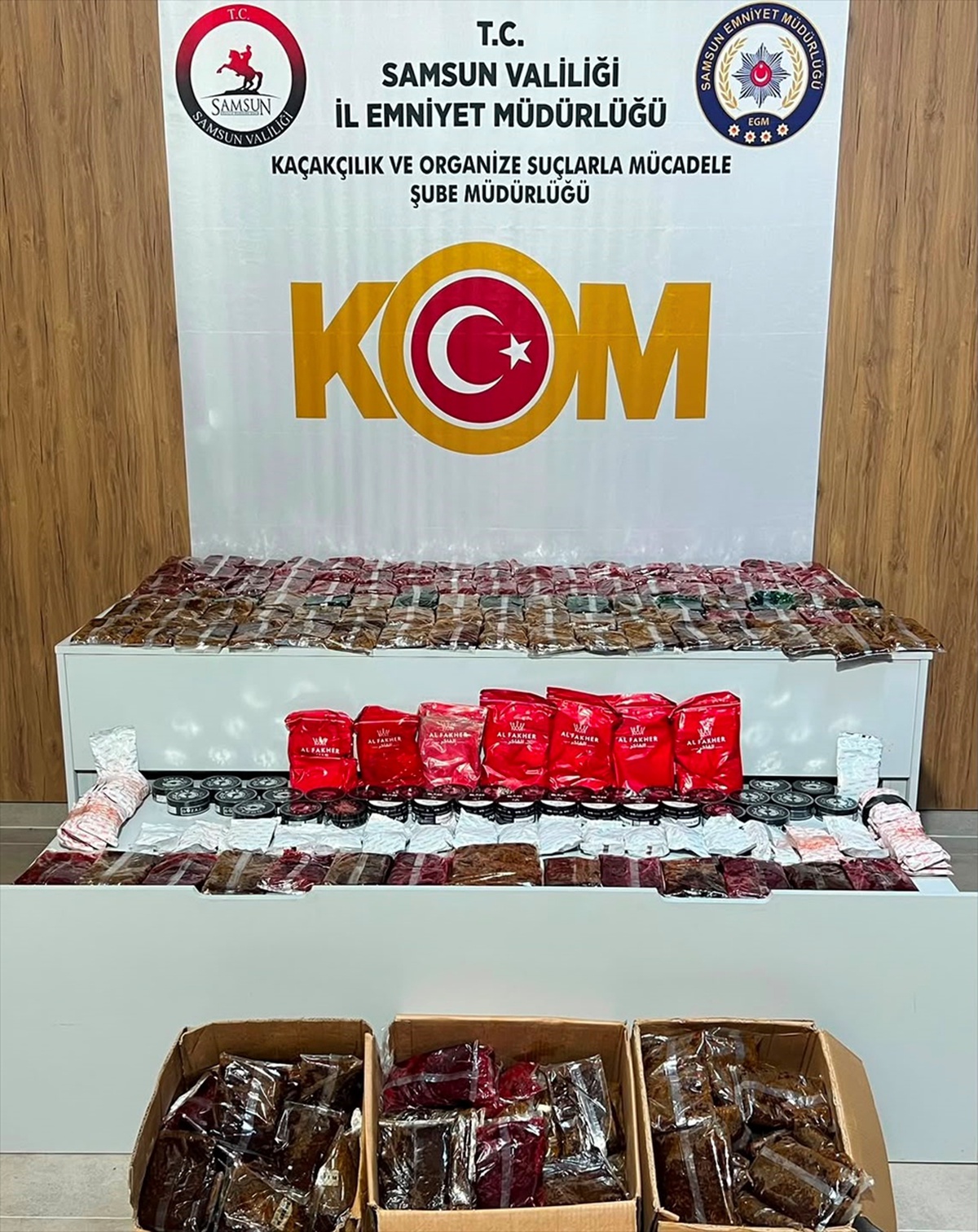 Samsun\'da Kaçakçılık Operasyonu
