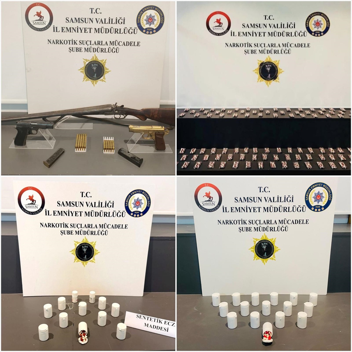 Samsun\'da 8 Şüpheli Uyuşturucu Operasyonunda Gözaltına Alındı