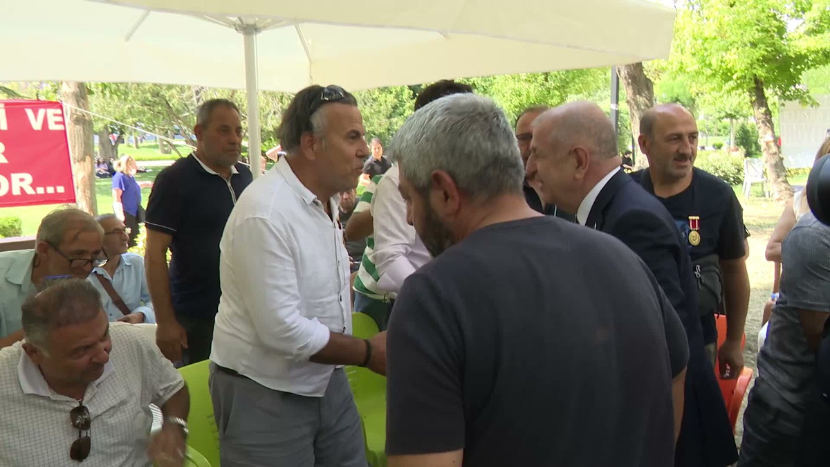 Özdağ\'dan Güvenpark\'taki Açlık Grevine Destek