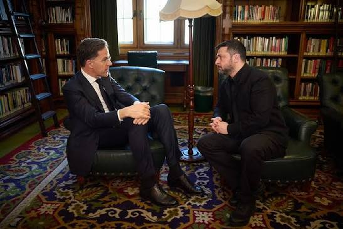 Zelenskiy ve Rutte Hava Savunmasını Görüştü