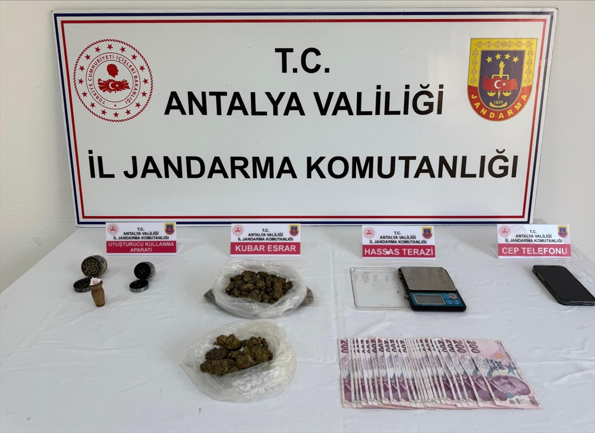 Serik\'te Uyuşturucu Operasyonu: Bir Şüpheli Tutuklandı